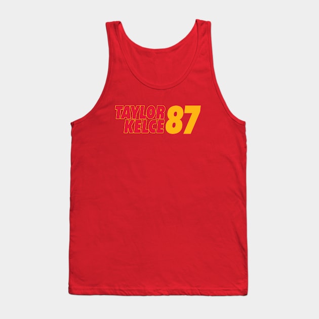 Taylor Kelce 87 Tank Top by IdenticalExposure